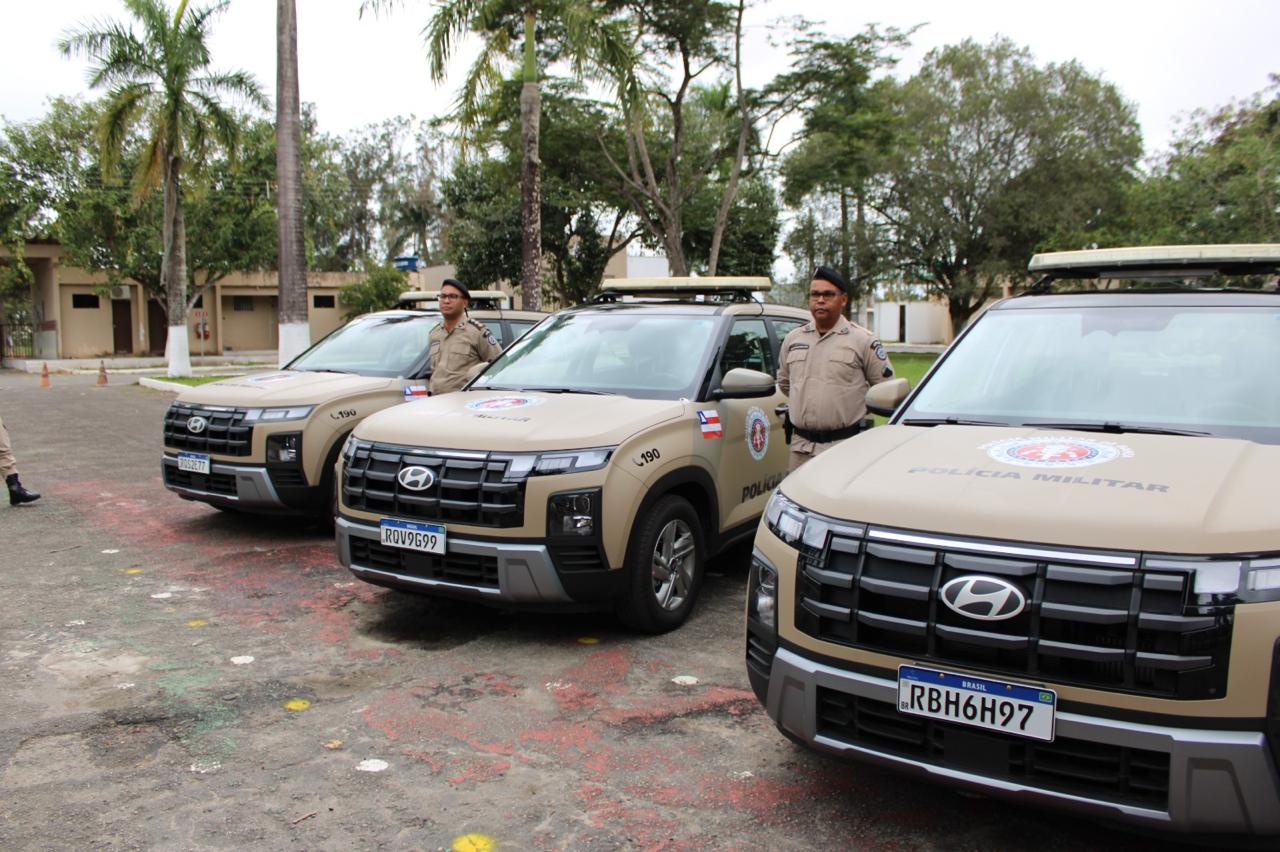 EXTREMO SUL DA BAHIA RECEBE SEIS NOVAS VIATURAS PARA REFORÇAR POLICIAMENTO