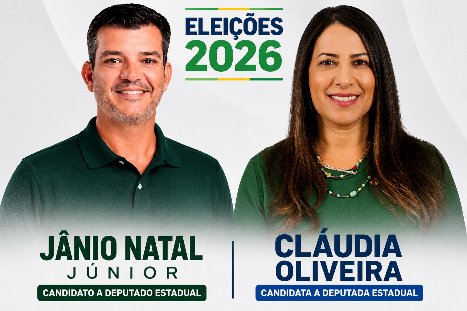 ELEIÇÕES 2026: COMENTÁRIOS NO MEIO POLÍTICO APONTAM CLÁUDIA OLIVEIRA À FRENTE DE JÂNIO JÚNIOR EM PORTO SEGURO