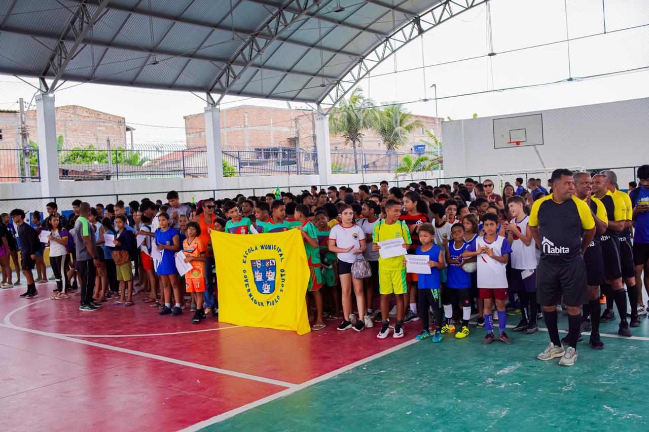 Abertura oficial dos Jogos Estudantis lota o Colégio Álvaro Henrique