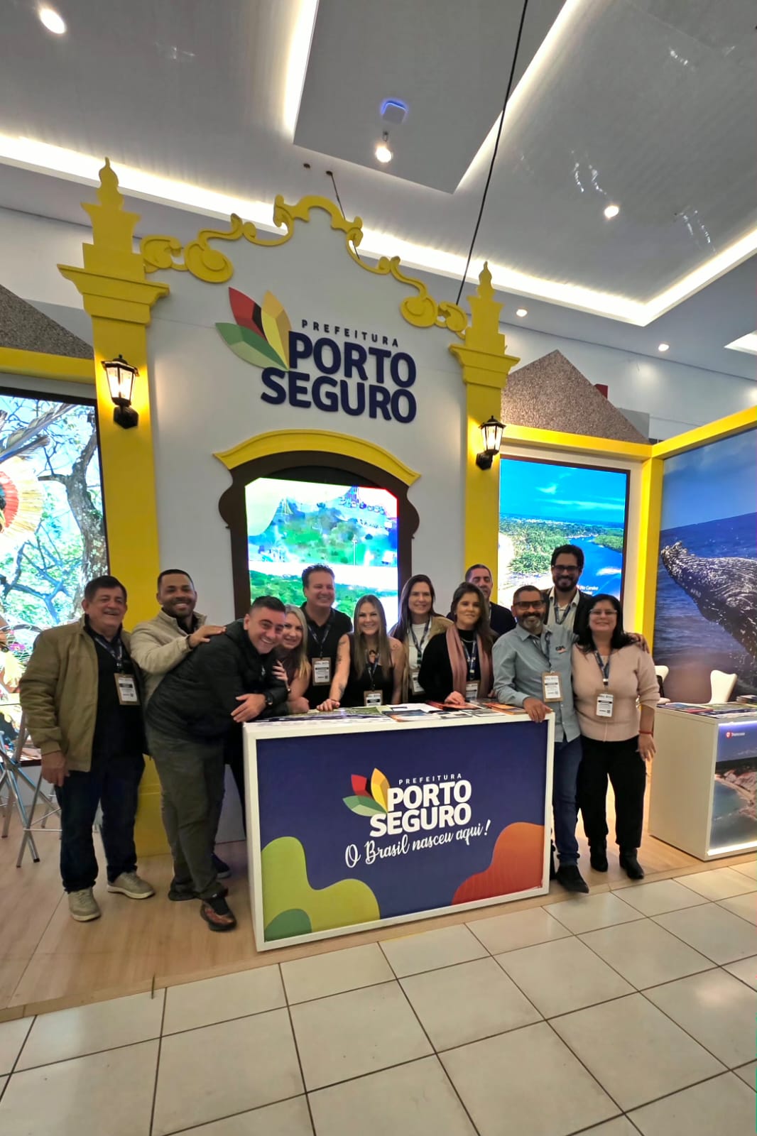 Porto Seguro presente no Festival Internacional de Turismo Cataratas com estande próprio e ações de promoção do destino