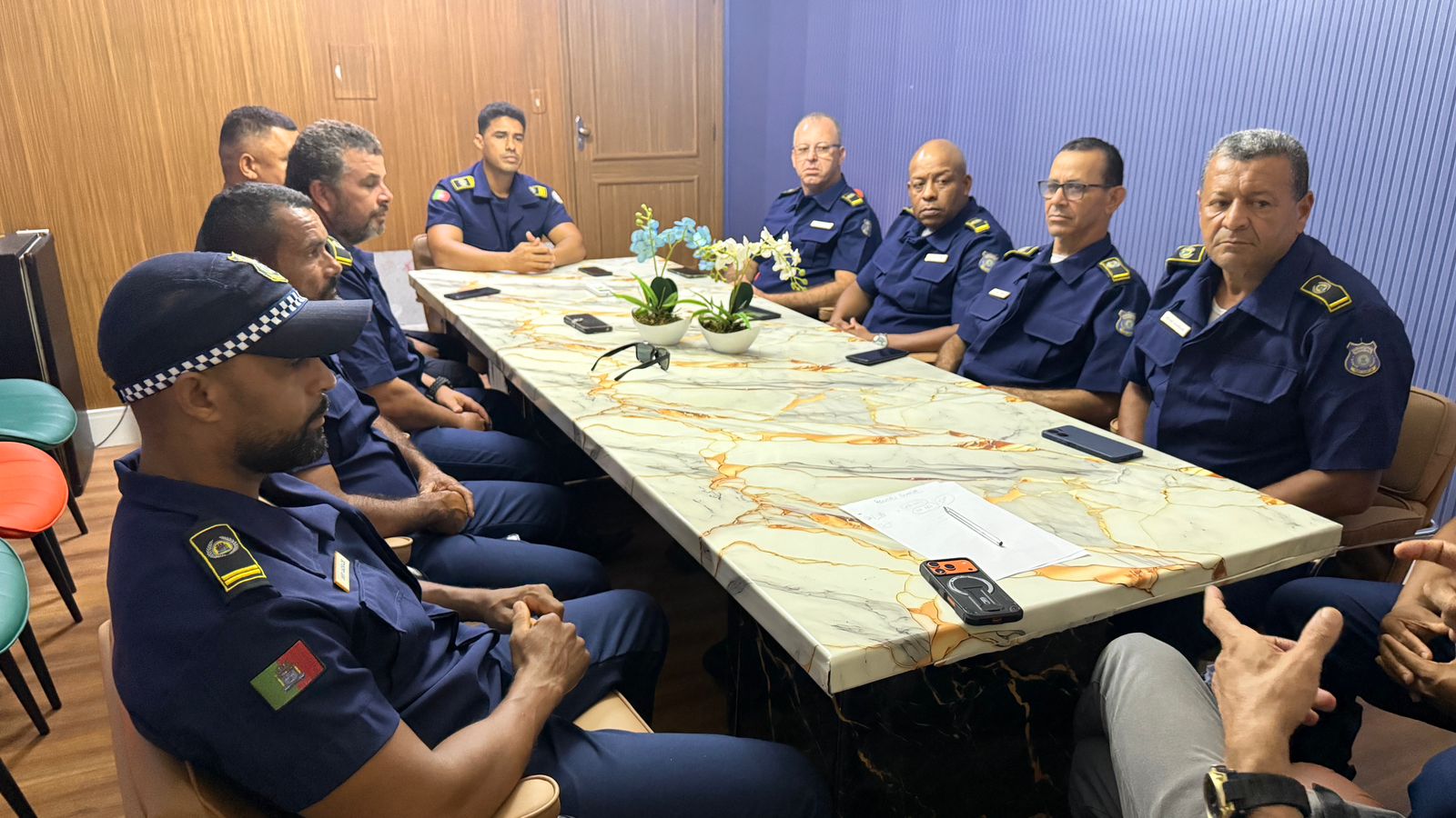 Guarda Municipal de Porto Seguro realiza reunião estratégica para alinhar atuação durante o São João