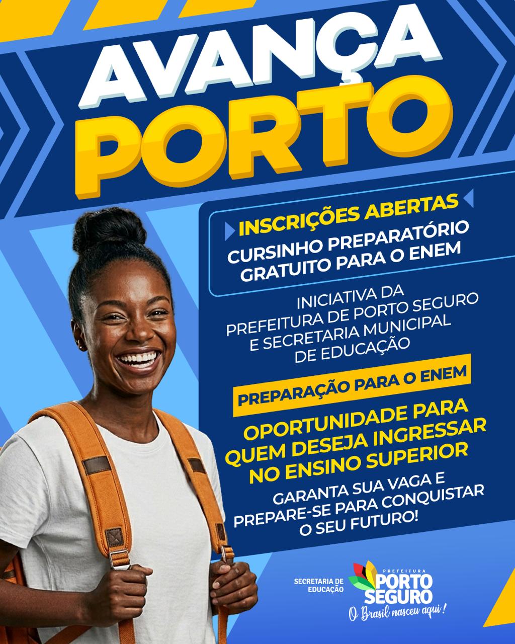 Avança Porto oferece curso preparatório gratuito para acesso ao ensino superior