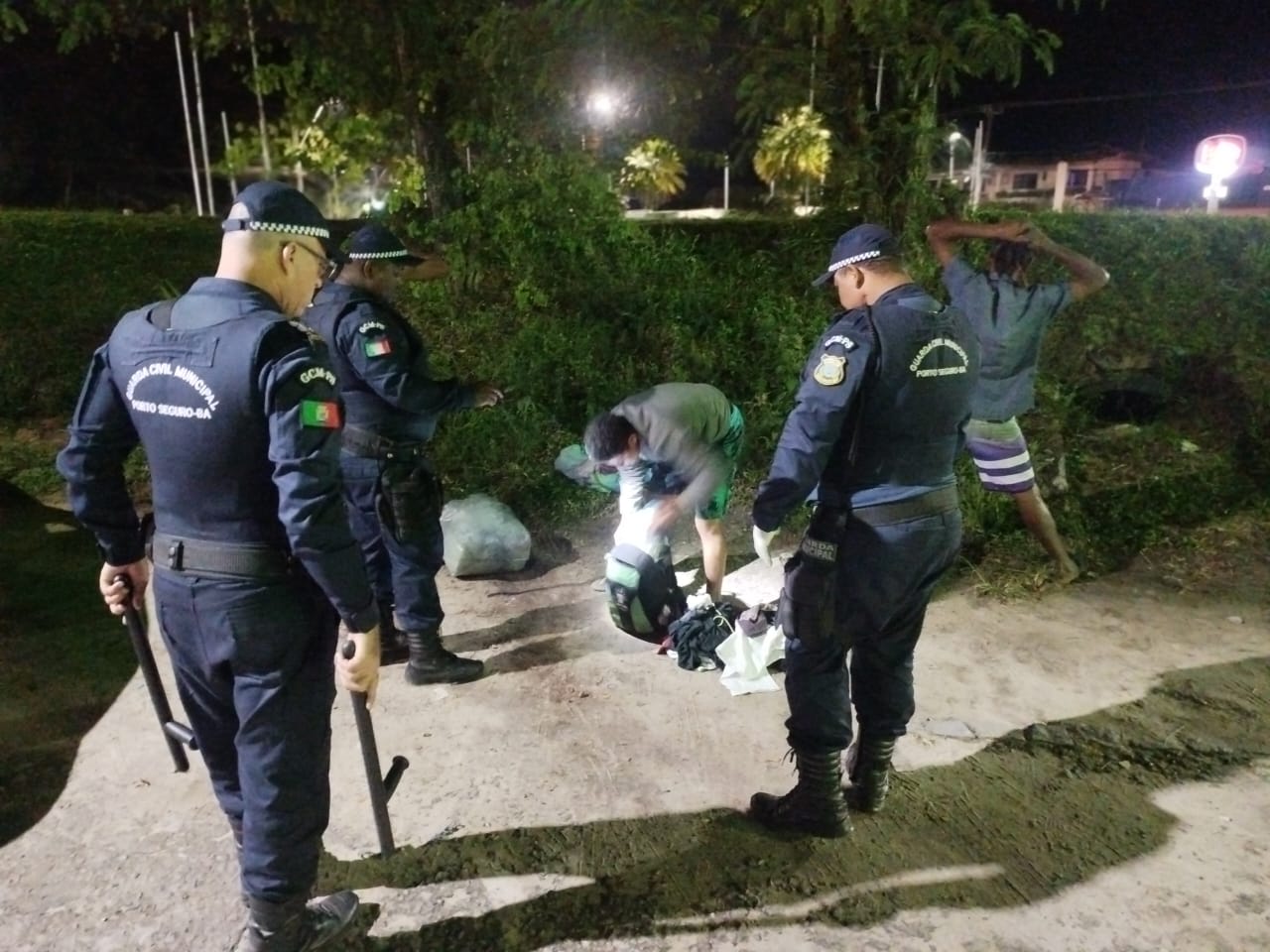 Ações da Guarda Municipal combatem furto de fios e reforçam segurança no Centro de Porto Seguro