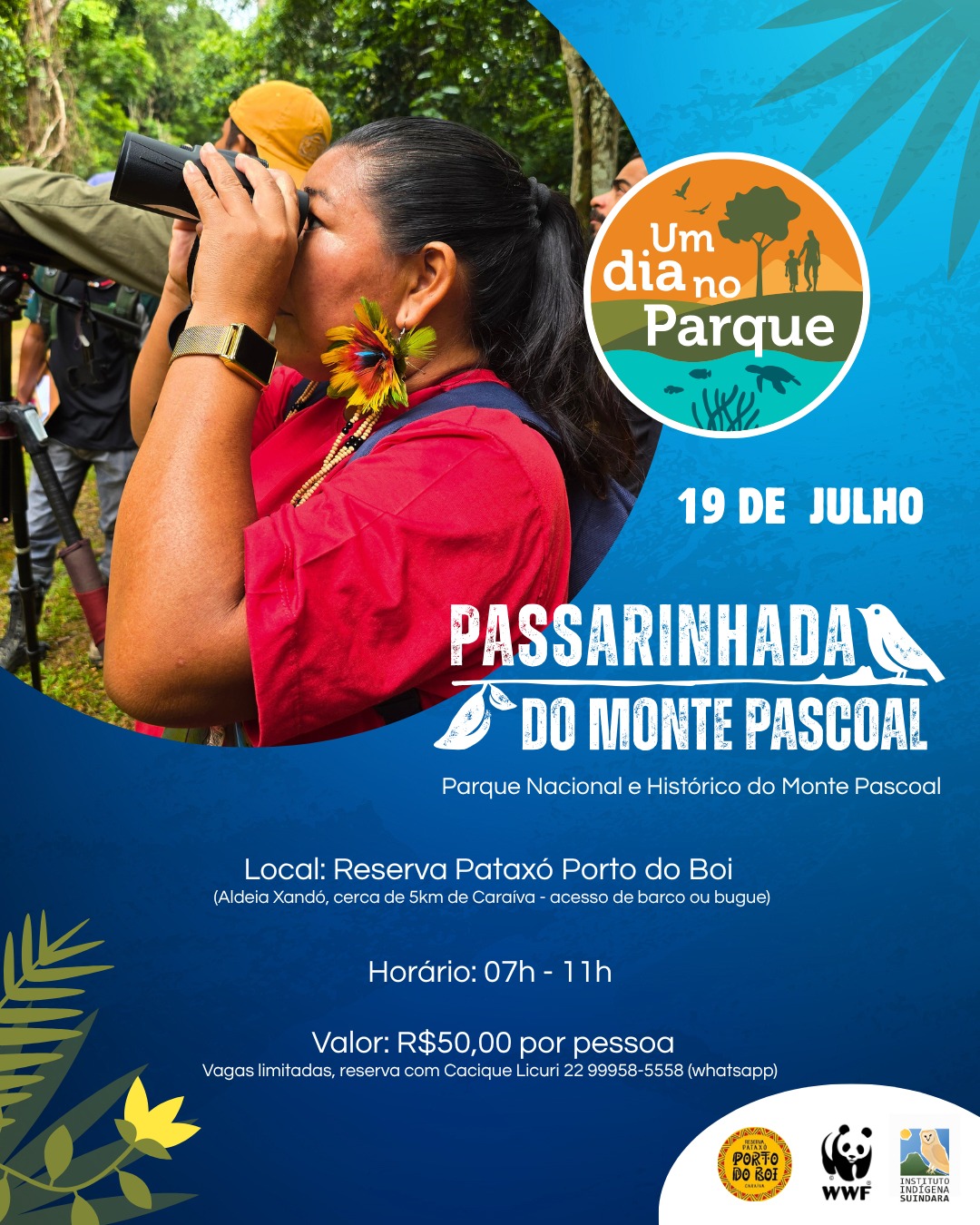 Projeto “Um Dia no Parque” promove ecoturismo e experiências no Monte Pascoal